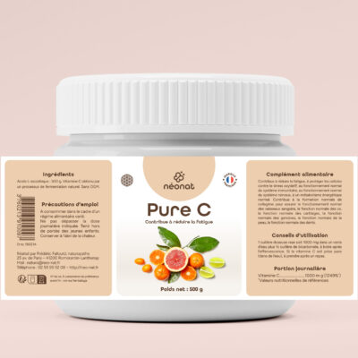 Poudre de vitamine C naturelle – complément antioxydant et immunité – Néonat