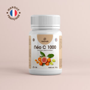 Complément vitamine C 1000 naturel – flacon vu de face – Néonat