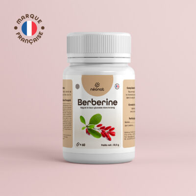 Complément alimentaire Berbérine – flacon vu de face – Néonat