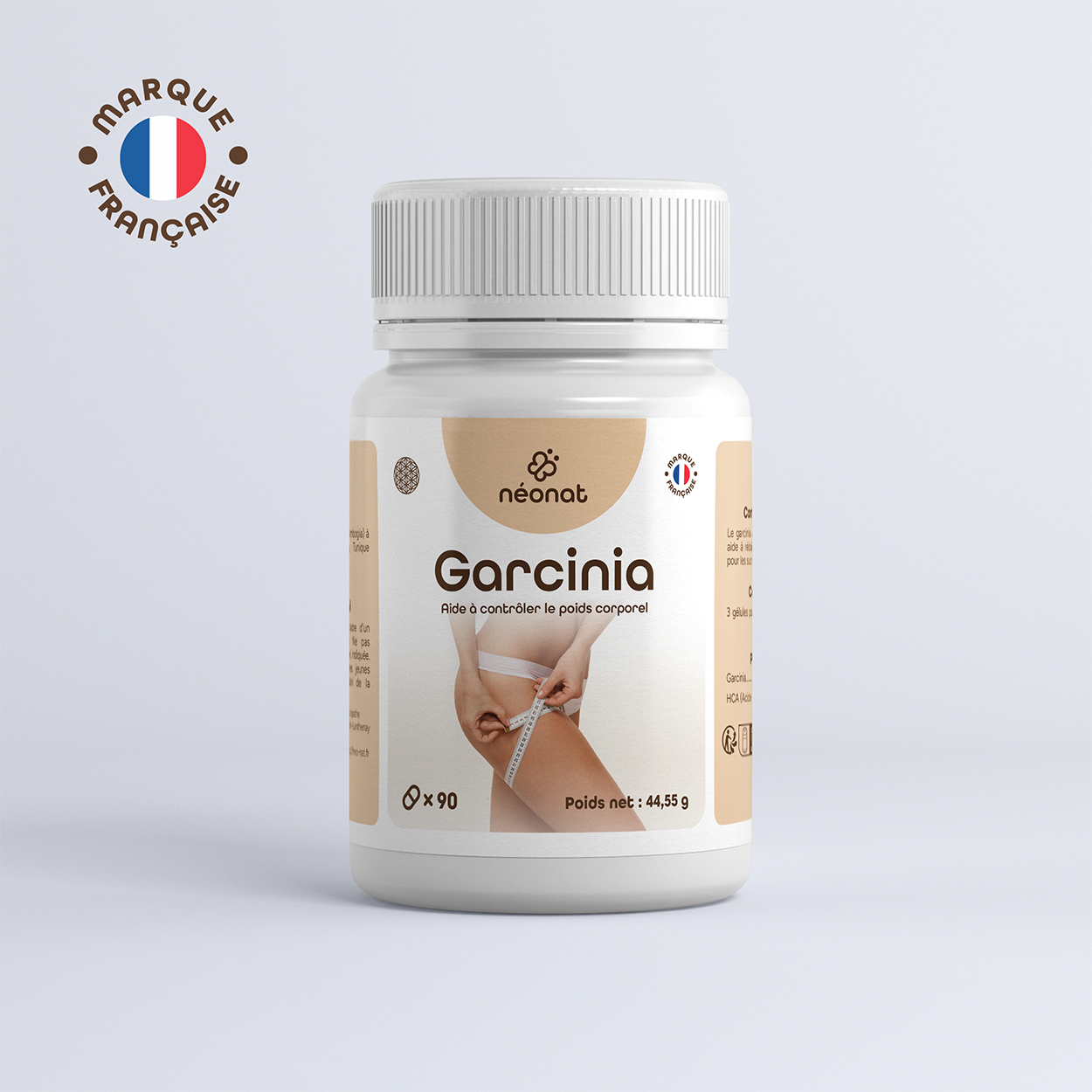 Complément alimentaire Garcinia Cambogia – flacon vu de face – Néonat