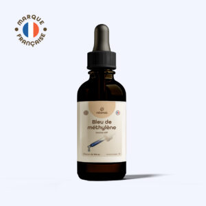 Bleu de méthylène en gouttes USP – flacon compte-gouttes 100 ml – Néonat