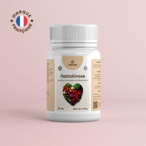 Complément alimentaire Nattokinase – flacon vu de face – Néonat